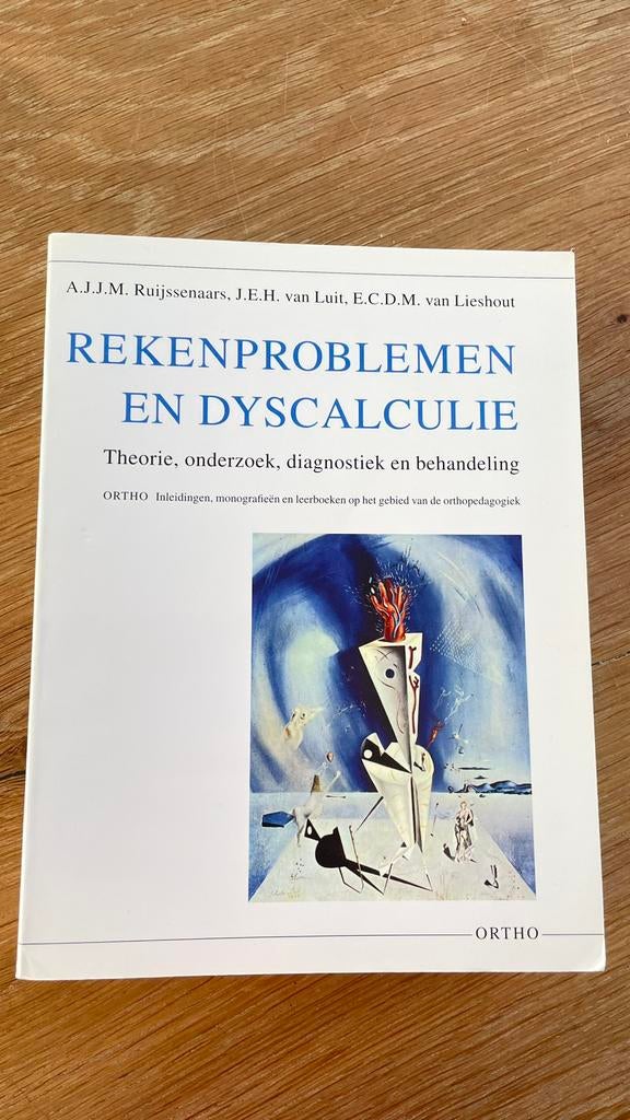 A.J.JM. Ruijssenaars - Rekenproblemen en dyscalculie, Boeken, A.J.JM. Ruijssenaars; E.C.D.M. van Lieshout; J.E.H. van Luit, Sociale wetenschap