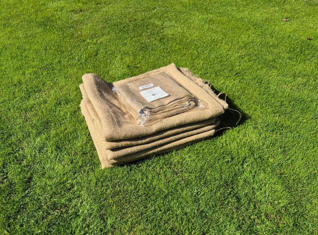 6 x juten stof (2,0m x 1,6m), Overige materialen, Overige kleuren, 120 cm of meer, Nieuw