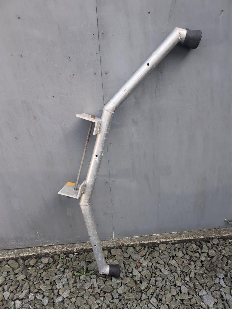 Ladderafhouder aluminium, Ophalen, Gebruikt, Ladder