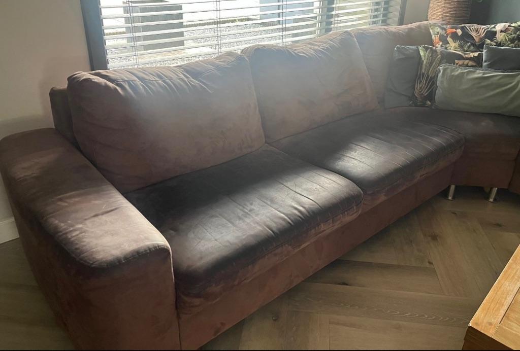 Hoekbank GRATIS ophalen, Ophalen, 250 tot 300 cm, Gebruikt, Stof