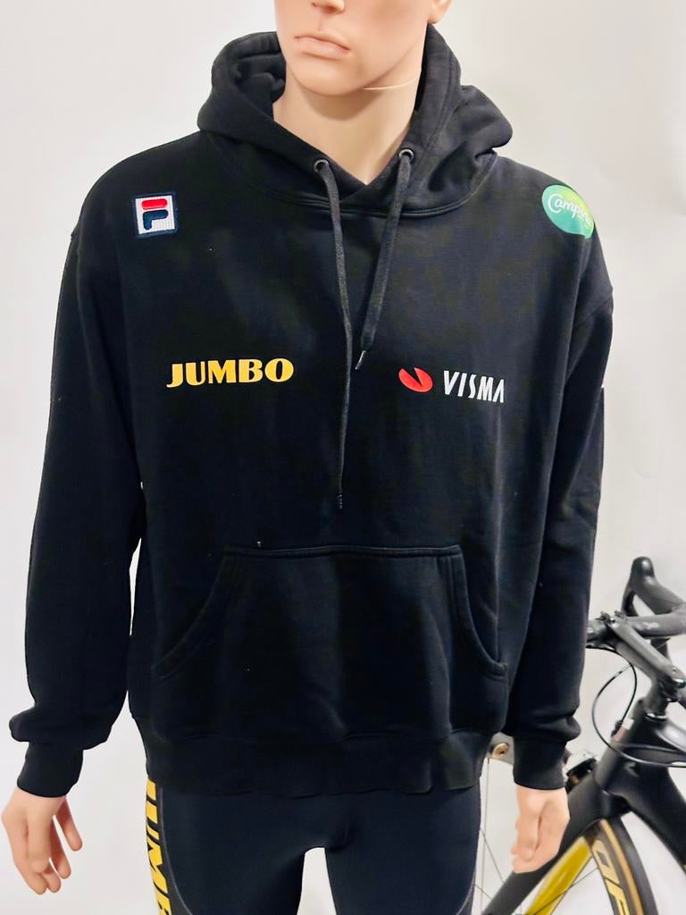 Sportkleding sporttrui trui hoody Fila maat L, Maat 52/54 (L), Zwart, Wandelen of Outdoor, Ophalen of Verzenden