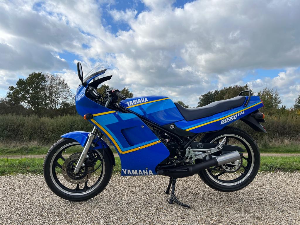 Yamaha rd 350 f2 galouises, 2 cilinders, Meer dan 35 kW, Overig, 349 cc