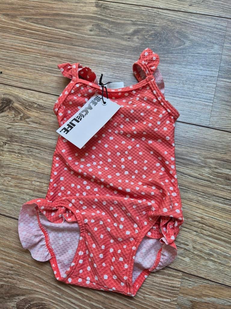 Polkadot beachlife badpakje maatje 50/56 - nieuw, Beachlife, Maat 50, Meisje, Badpak