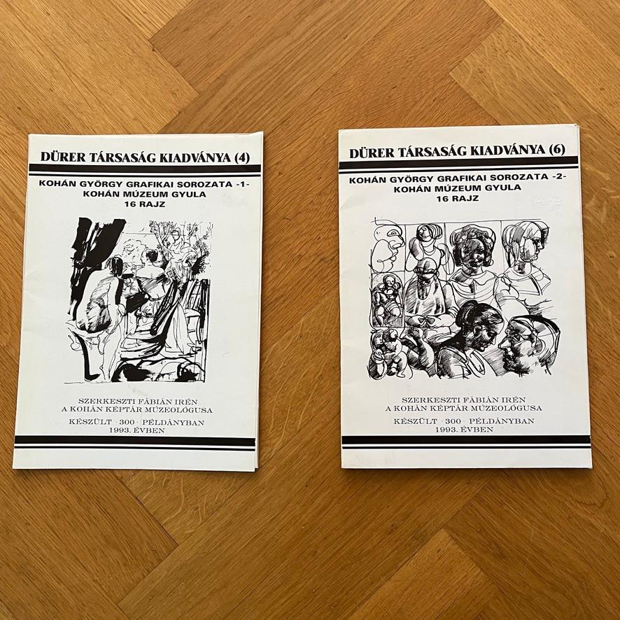 Tekeningen van een Hongaarse kunstenaar, Ophalen of Verzenden