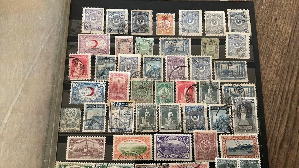 #51 Kleine verzameling Ottomaanse Rijk, Postzegels en Munten, Ophalen of Verzenden, Buitenland