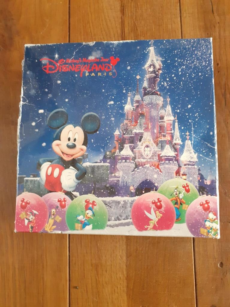 Disney kerstballen, 9 in de doos, Ophalen, Overige figuren, Beeldje of Figuurtje