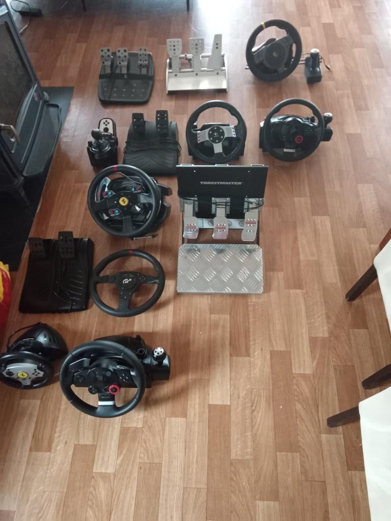 playstation sturen en pedalen, Ophalen, Gebruikt