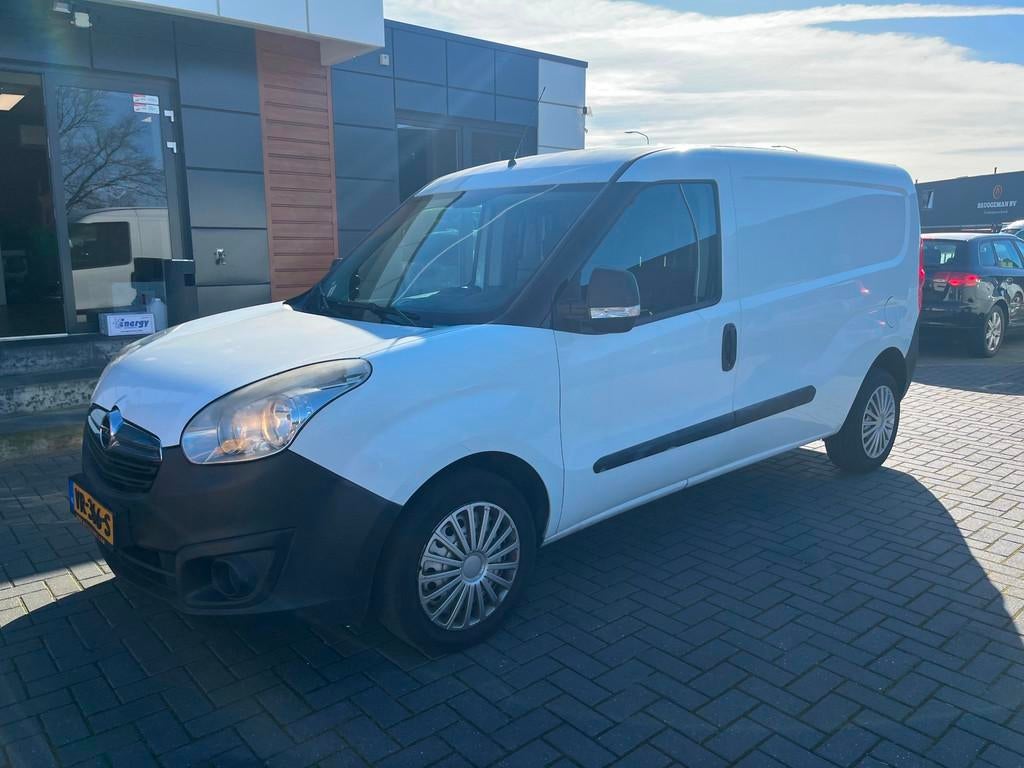 Opel Combo 1.3 CDTi L2 Airco 2015, Euro 5, Stof, Gebruikt, Zwart