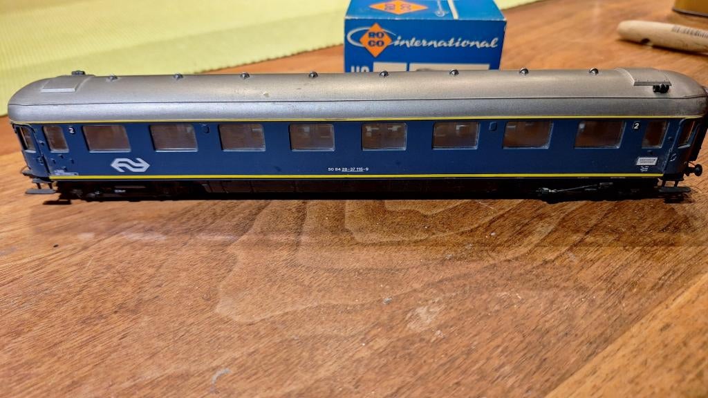 Roco NS Plan D, Gelijkstroom, Wagon, Ophalen of Verzenden, Roco