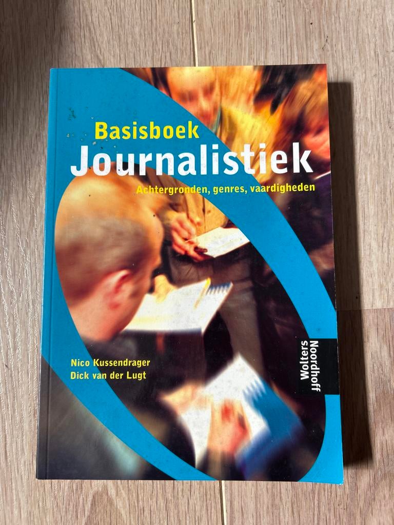 Basisboek Journalistiek, Boeken, Studieboeken en Cursussen, Ophalen, Alpha, Zo goed als nieuw, HBO