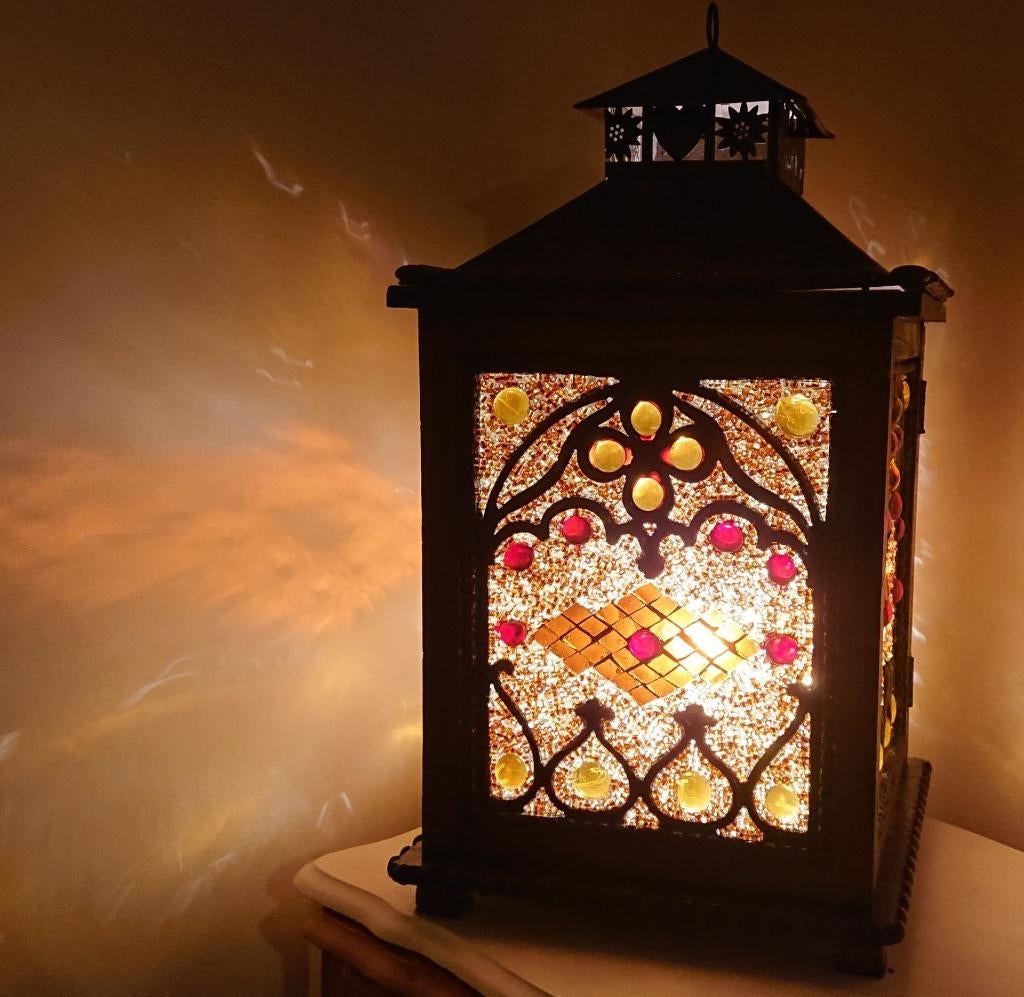 Diverse Oosterse tafellamp lamp Arabisch Turks glasmozaiek, Oosters Arabisch 1001nacht Boho Ibiza Marrakech Marokkaans Turks, Nieuw