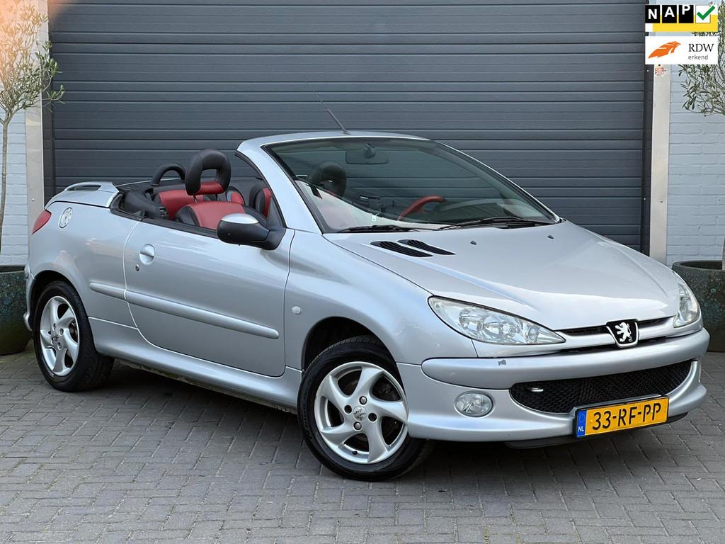 Peugeot 206 CC 1.6-16V | Cabrio | 103DZ KM | NAP | Nw. Riem, Voorwielaandrijving, Gebruikt, 4 cilinders, Cabriolet