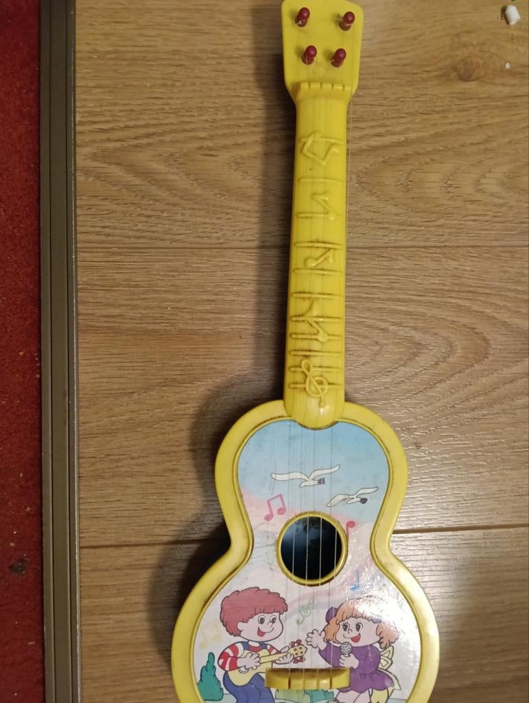 Kinder gitaar, Kinderen en Baby's, Speelgoed | Overig, Ophalen of Verzenden, Jongen of Meisje
