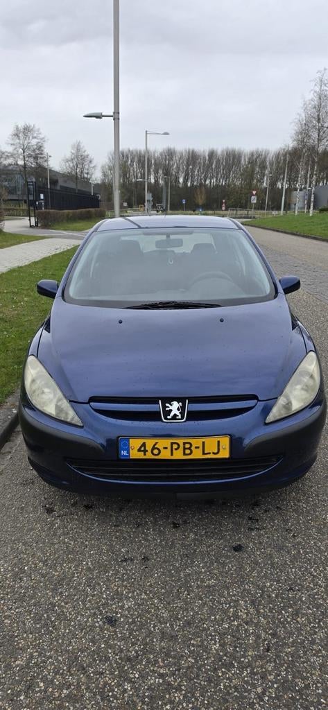Peugeot 307 1.6 16V 5DR 2004 Blauw, Voorwielaandrijving, Stof, Zwart, 4 cilinders