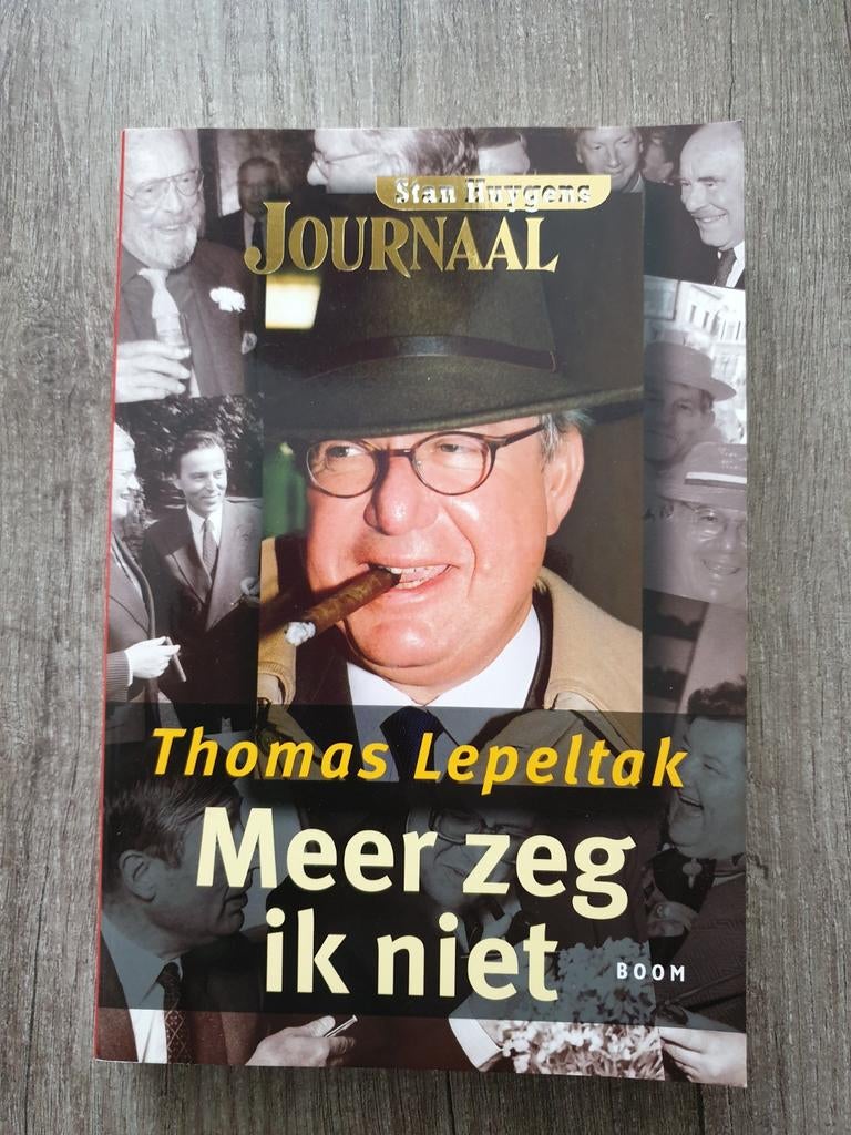 Journaal: Meer zeg ik niet - Thomas Lepeltak, Ophalen of Verzenden, Gelezen, Thomas Lepeltak