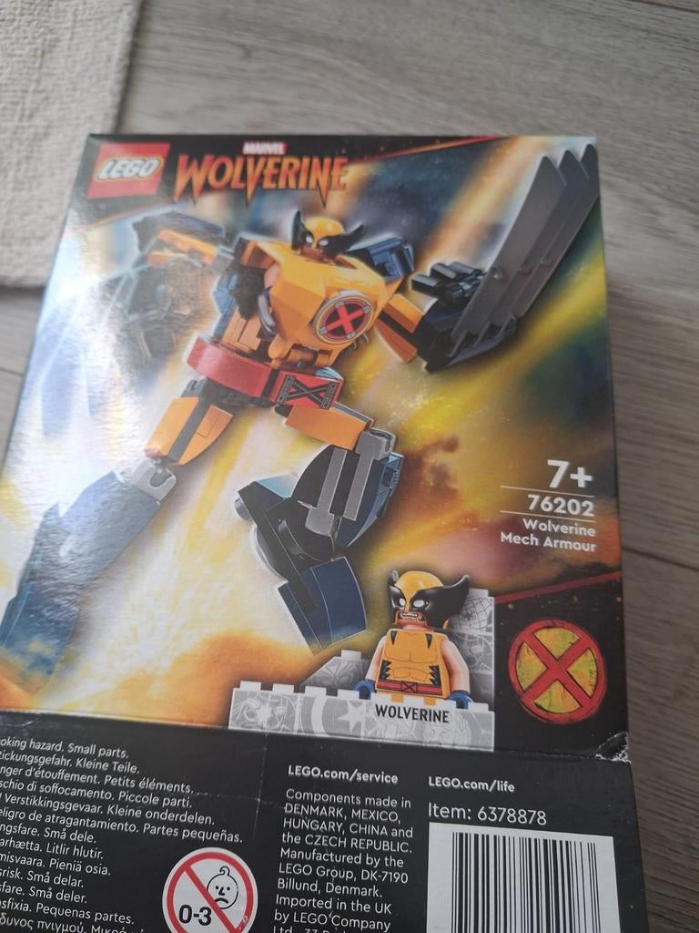 Lego Wolverine. Zo goed als nieuw in de doos., Ophalen of Verzenden, Zo goed als nieuw