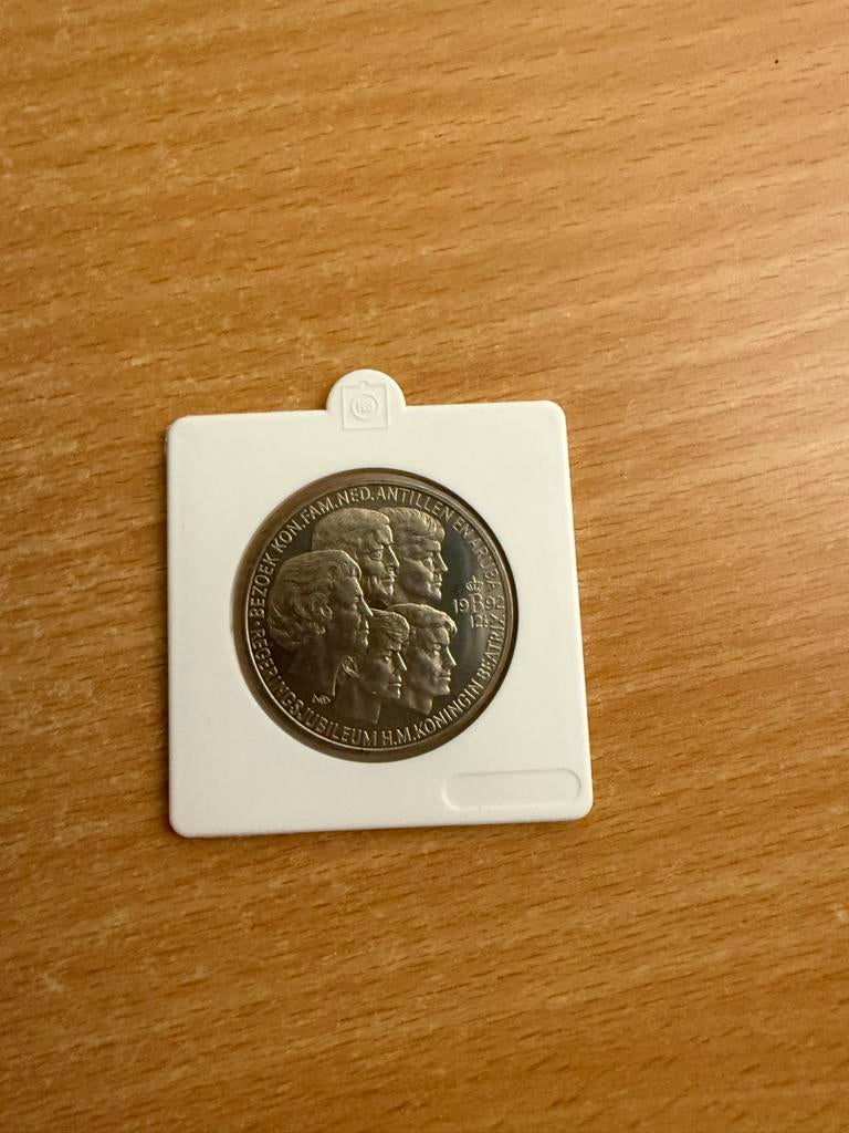 Nederland 2½ ECU Beatrix 12½ Kroningsverjaardag Munt, Postzegels en Munten, Munten | Nederland, Losse munt, Overige waardes, Koningin Beatrix