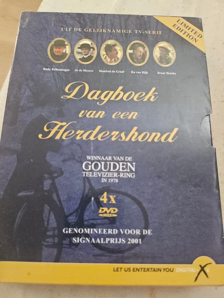 Dagboek van een Herdershond - Limited Edition 4x DVD, Cd's en Dvd's, Dvd's | Tv en Series, Zo goed als nieuw, Overige genres, Boxset
