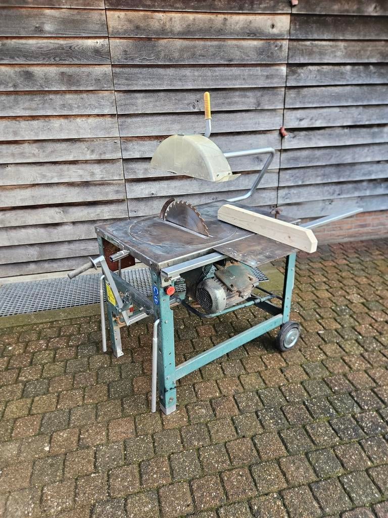 Gjerde 1603 bouwzaag, Doe-het-zelf en Verbouw, Gereedschap | Zaagmachines, Cirkelzaag, 1200 watt of meer, 70 mm of meer, Ophalen