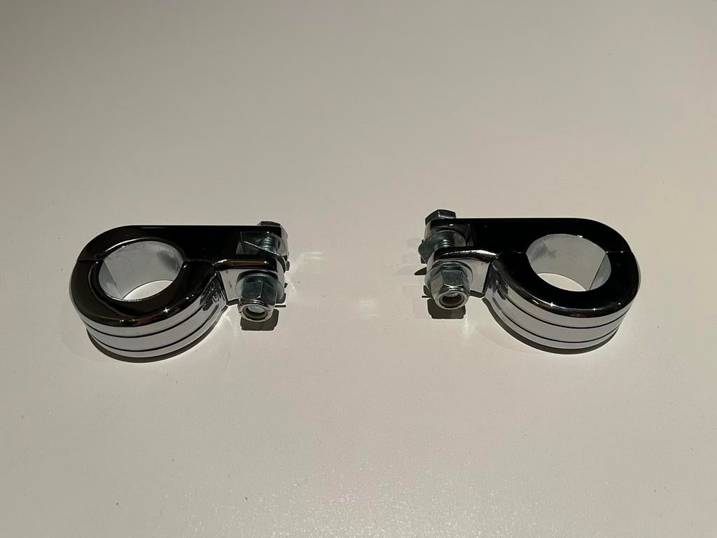 Highway pegs chrome mounts Harley davidson touring, Ophalen of Verzenden