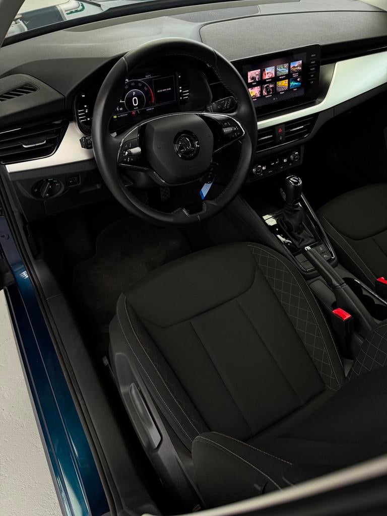 Skoda Kamiq 1.0 TSI Style Carplay Camera, 1160 kg, Stof, Gebruikt, Zwart