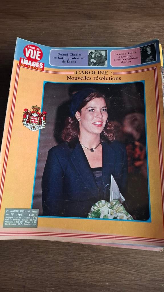 31 stuks Point de Vue Images du Monde tijdschriften 1983, Ophalen of Verzenden