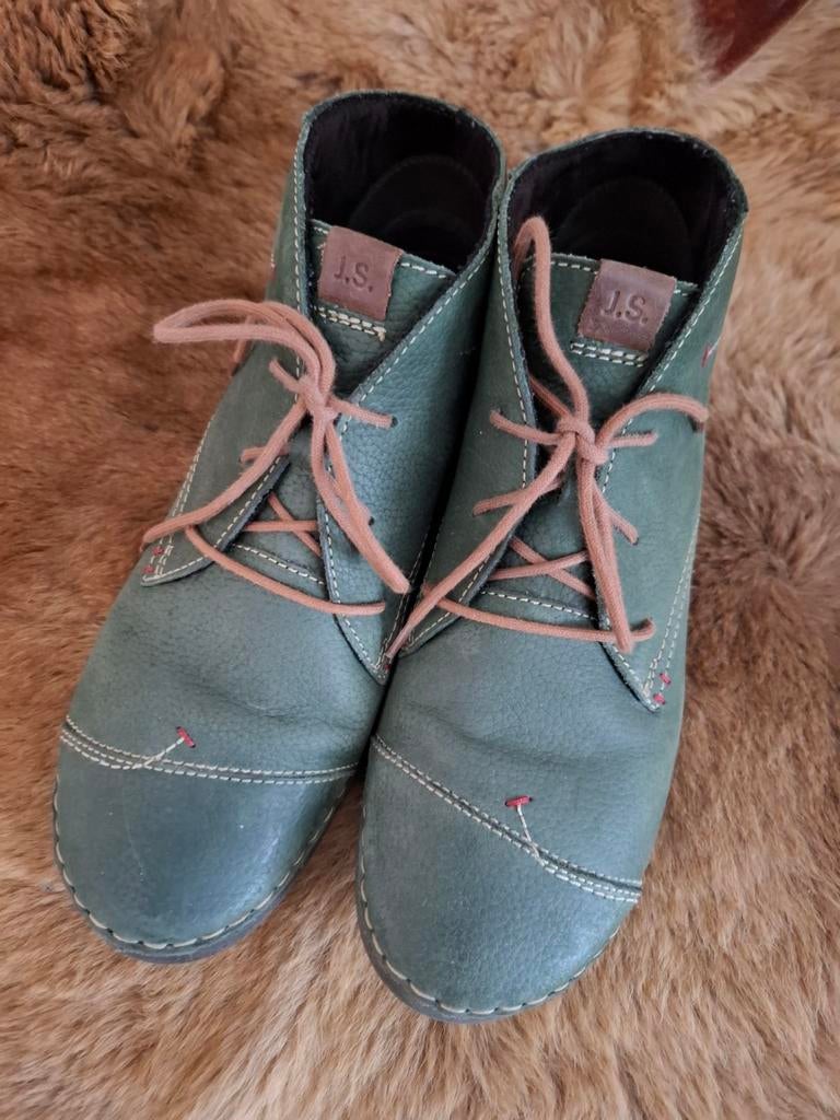 Leren schoenen josef siebel 42, Ophalen of Verzenden, Schoenen