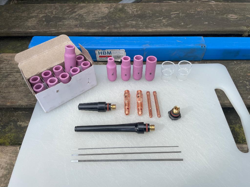 Lasbenodigdheden Tig, Ophalen of Verzenden, Zo goed als nieuw, 250 ampère of meer, Tig