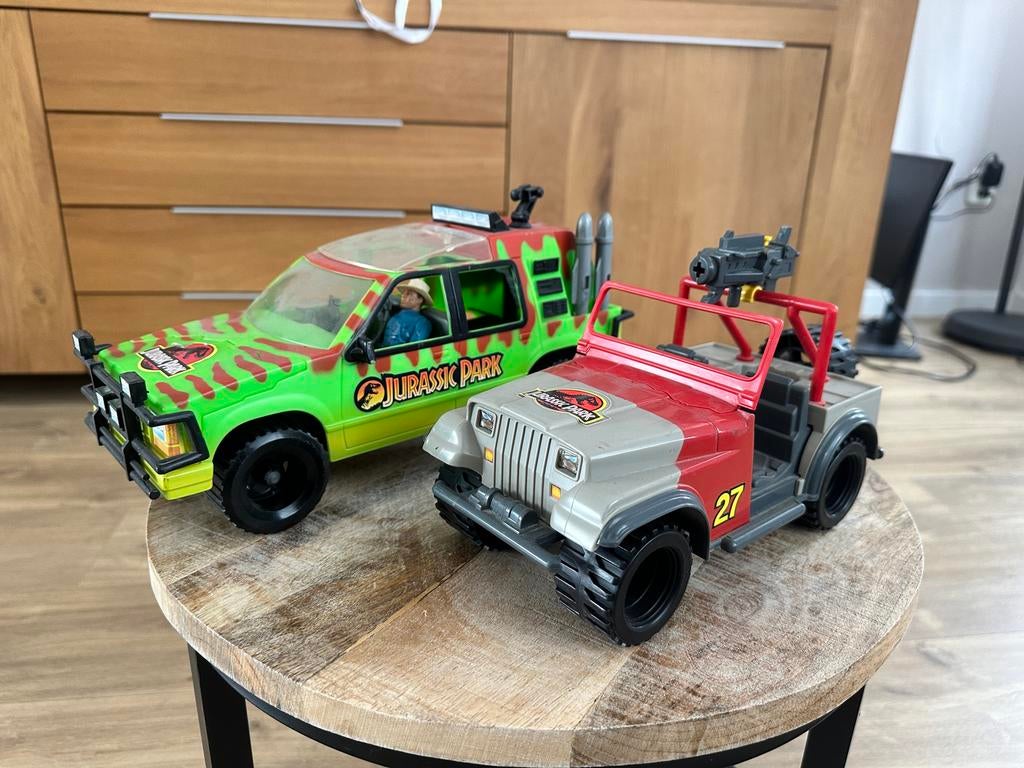 Jurassic Park Jeeps - Collectible Speelgoed, Verzamelen, Ophalen of Verzenden, Gebruikt
