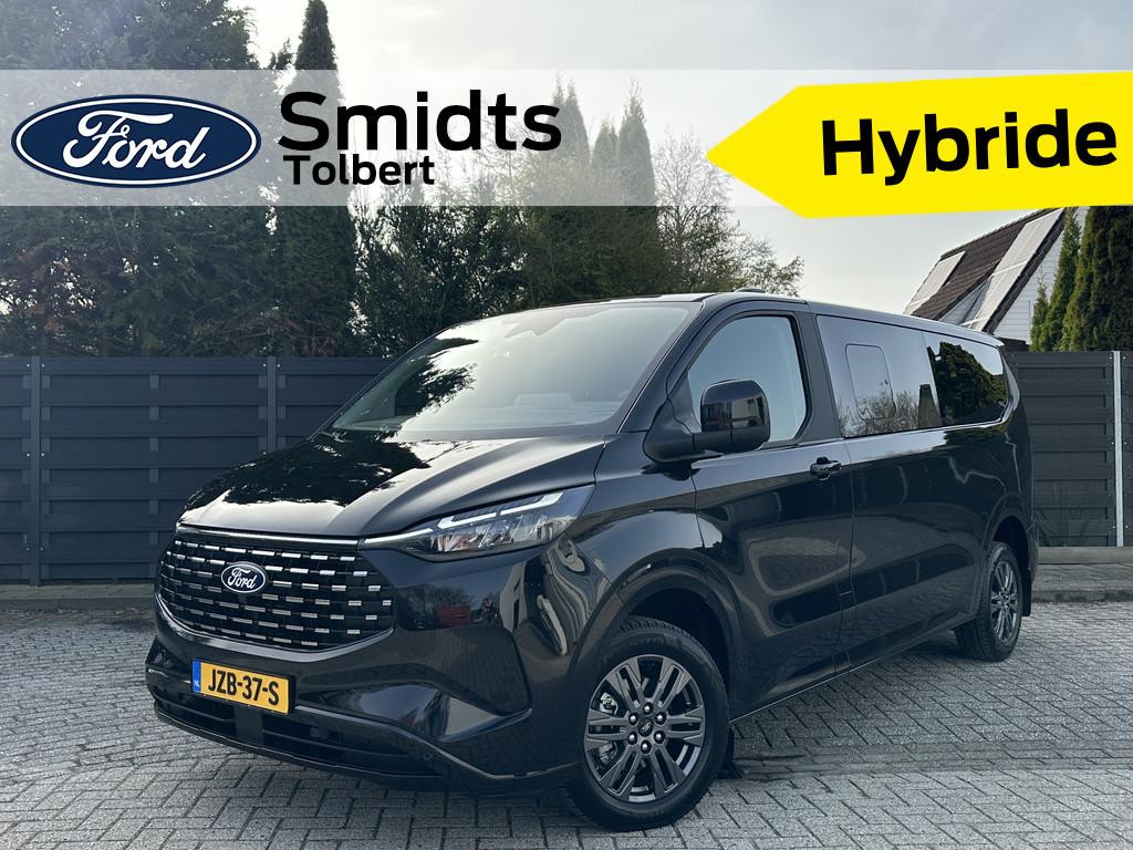 Ford Tourneo Custom Titanium X 340 2.5 PHEV 233 pk L2 9 pers, 232 pk, Gebruikt, 1850 kg, LED verlichting