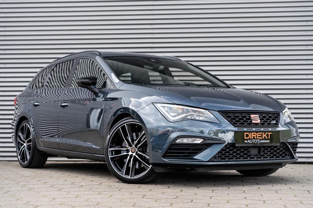 Seat Leon ST 2.0 TSI CUPRA 300 4DRIVE PANO BEATS CAMERA DAB+, Automaat, Gebruikt, Zwart, 4 cilinders