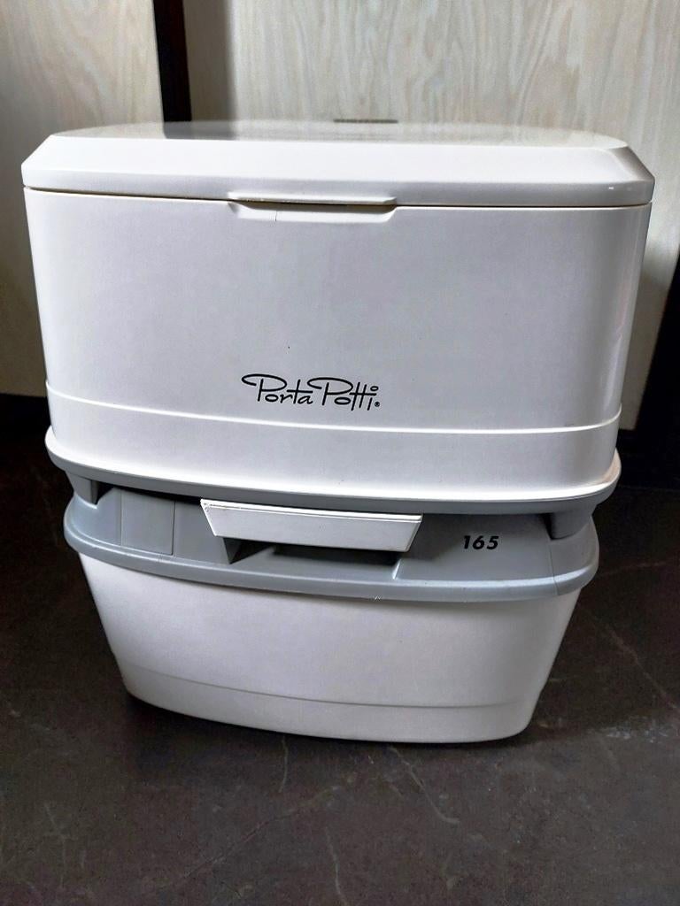 Thetford Porta Potti 165. Met opbergtas en beschrijving., Ophalen of Verzenden, Zo goed als nieuw