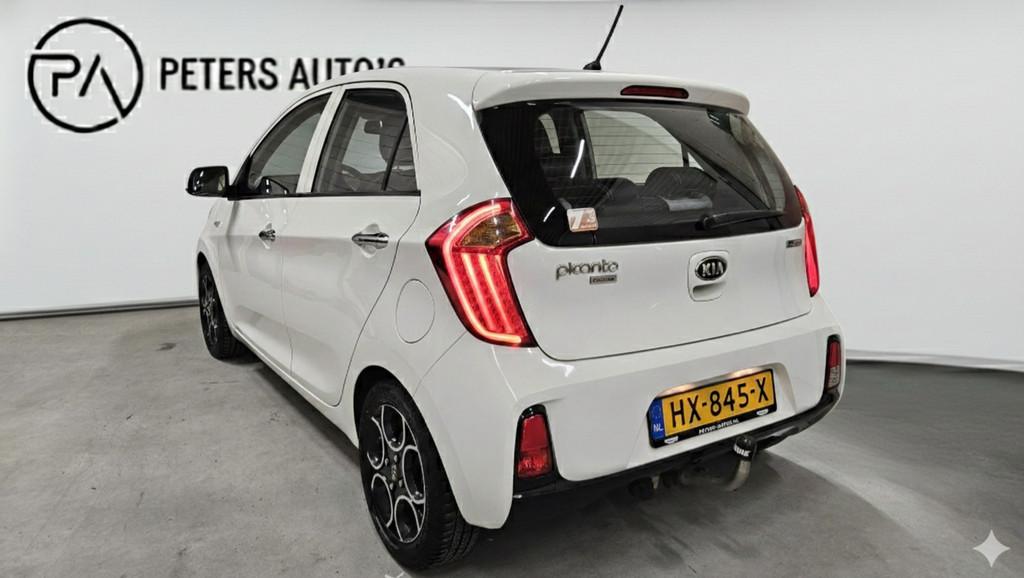 Kia Picanto 1.0 CVVT DynamicLine Clima/Cruise/Trekhaak, Voorwielaandrijving, Euro 5, Gebruikt, Emergency brake assist