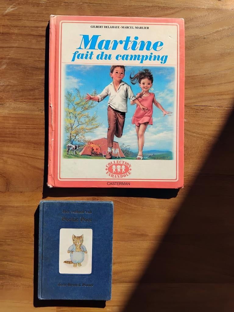Vintage kinderboeken met prachtige prenten, één in het Frans, Ophalen of Verzenden