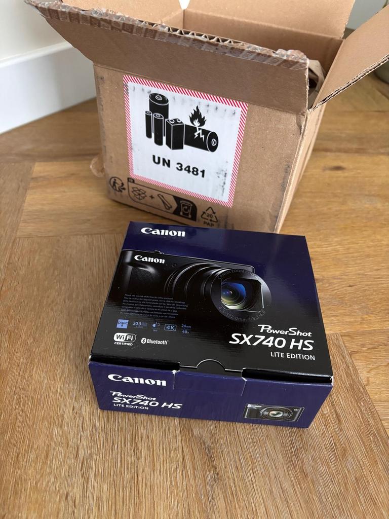 NIEUWE - Canon PowerShot SX740 HS LITE EDITION camera, Audio, Tv en Foto, Fotocamera's Digitaal, Canon, Compact, Nieuw, Ophalen of Verzenden