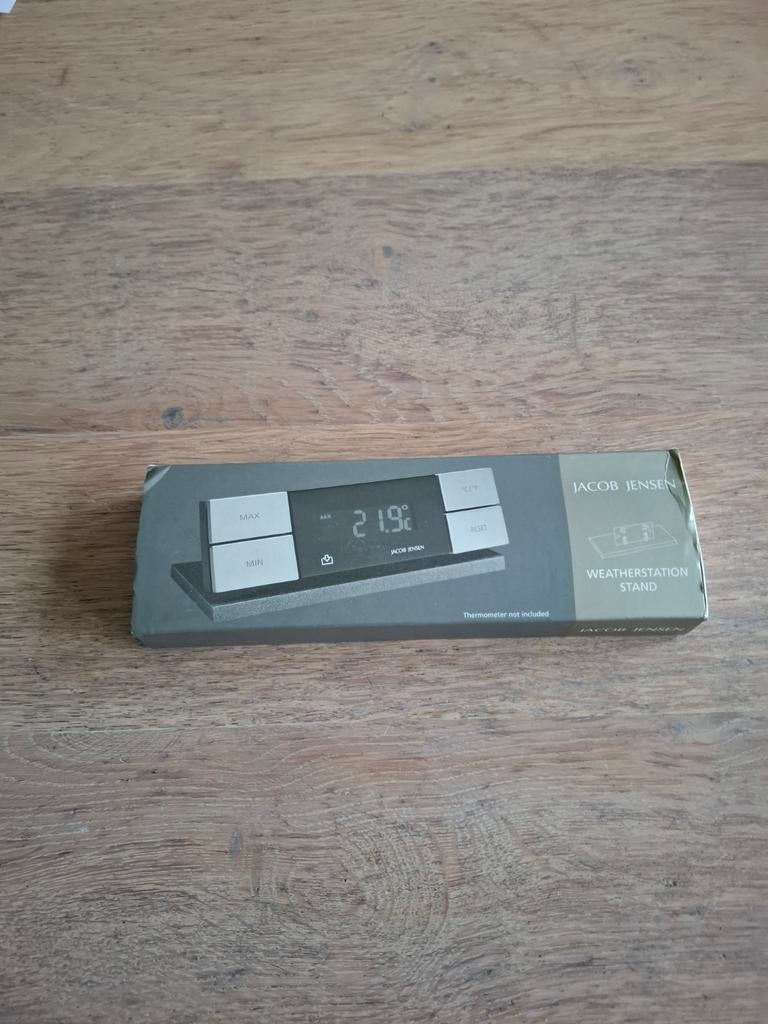 Jacob Jensen Weerstation Standaard - nieuw in doos, Ophalen of Verzenden, Nieuw, Weerstation