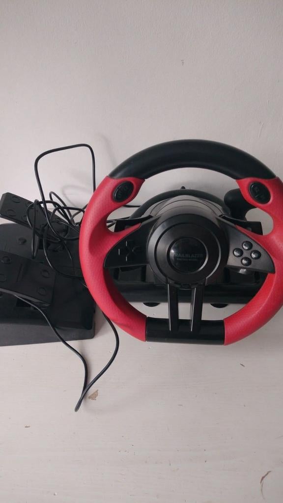 Speed link gaming stuurwiel, Spelcomputers en Games, Ophalen of Verzenden, Zo goed als nieuw, Controller, PlayStation 1