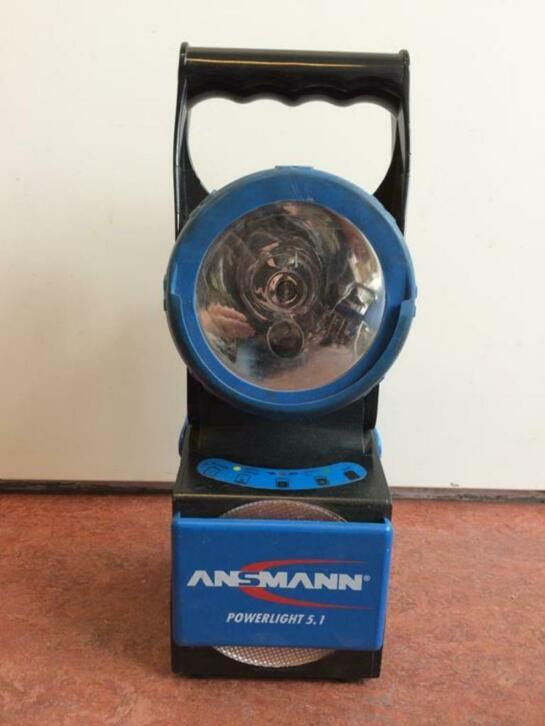 Ansmann Power Light 5.1 schijnwerper oplaadbaar met filters, Niet ingevuld, Gebruikt, Overige typen, Niet ingevuld