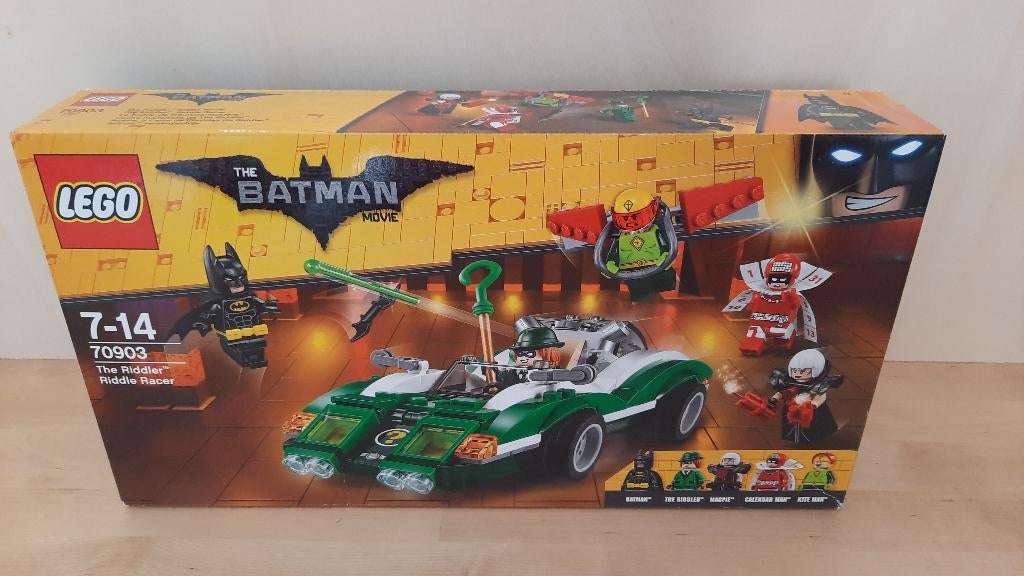 Lego The Batman Movie 70903 The Riddler  Riddle Racer, Ophalen of Verzenden, Nieuw, Complete set, Lego
