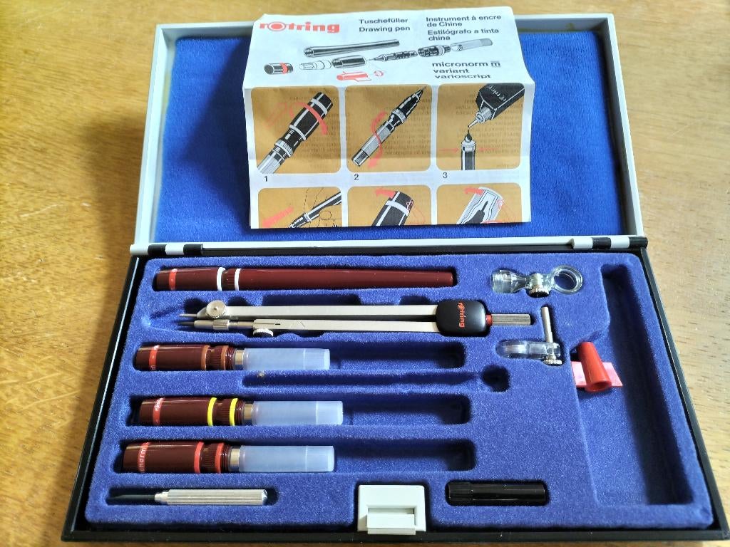 Rotring Pennenset Nieuw in doos, Ophalen of Verzenden, Nieuw, Overige typen