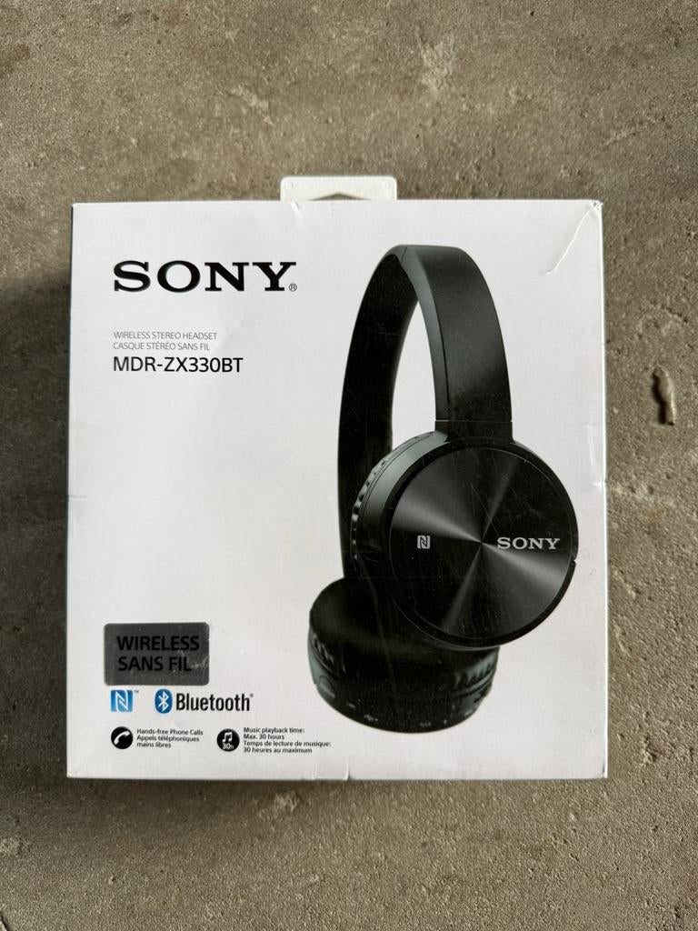 Sony MDR-ZX330BT wireless stereo headset, Ophalen of Verzenden, Zo goed als nieuw, Sony