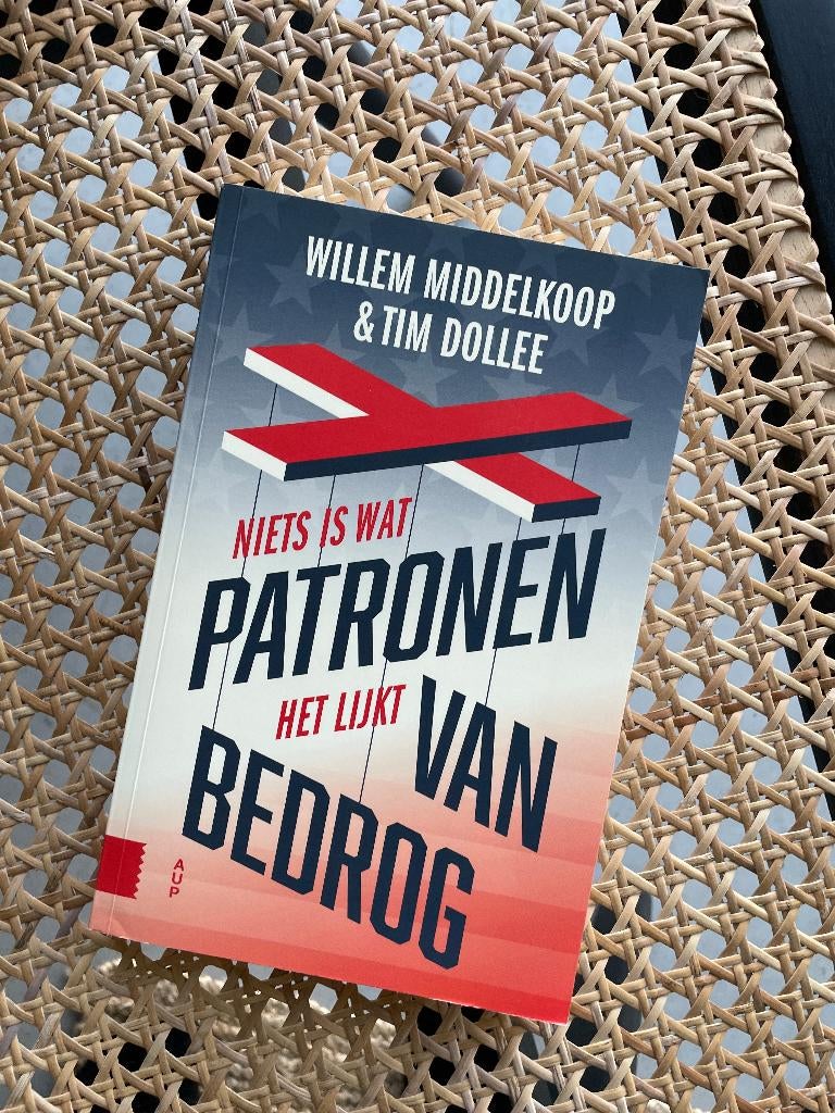 Patronen van bedrog - Willem Middelkoop, Ophalen of Verzenden, Zo goed als nieuw, Economie en Marketing