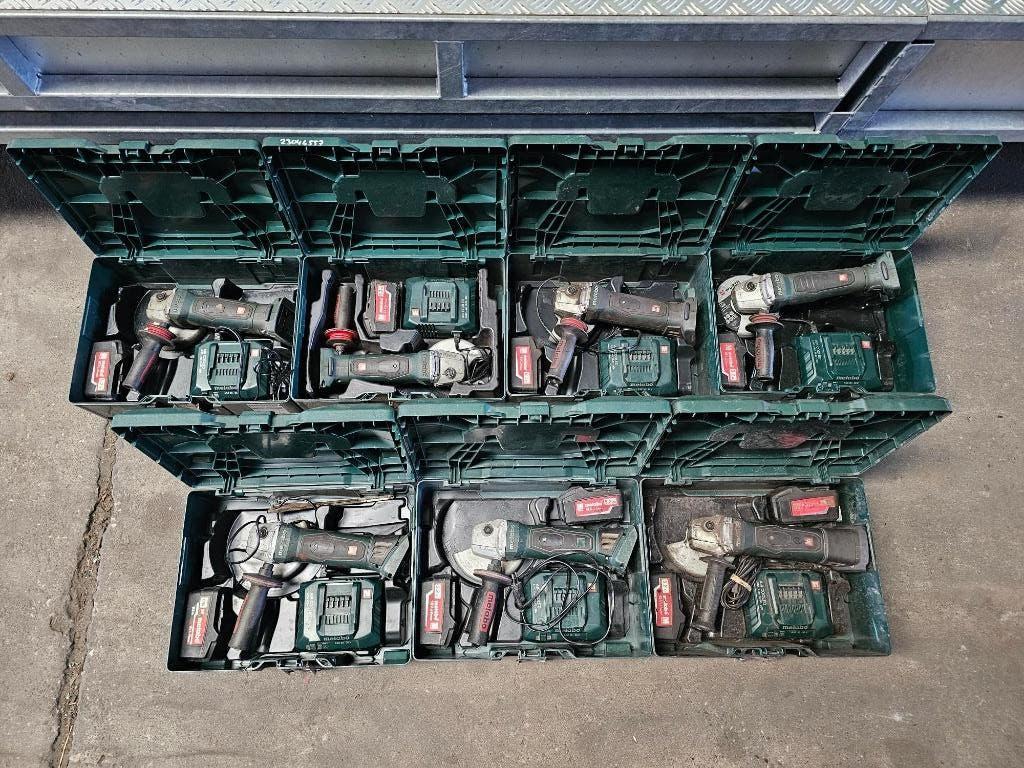Gebruikte haakse slijper flex Metabo 18 volt accu, Ophalen, Gebruikt, Nn, Nn