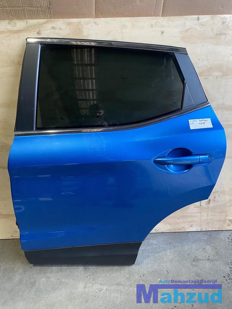 NISSAN QASHQAI J11 Blauw Links achter deur portier 2013-2021, Deur, Takashima 1-chome 1-1
220-8686  Yokohama, Ophalen of Verzenden