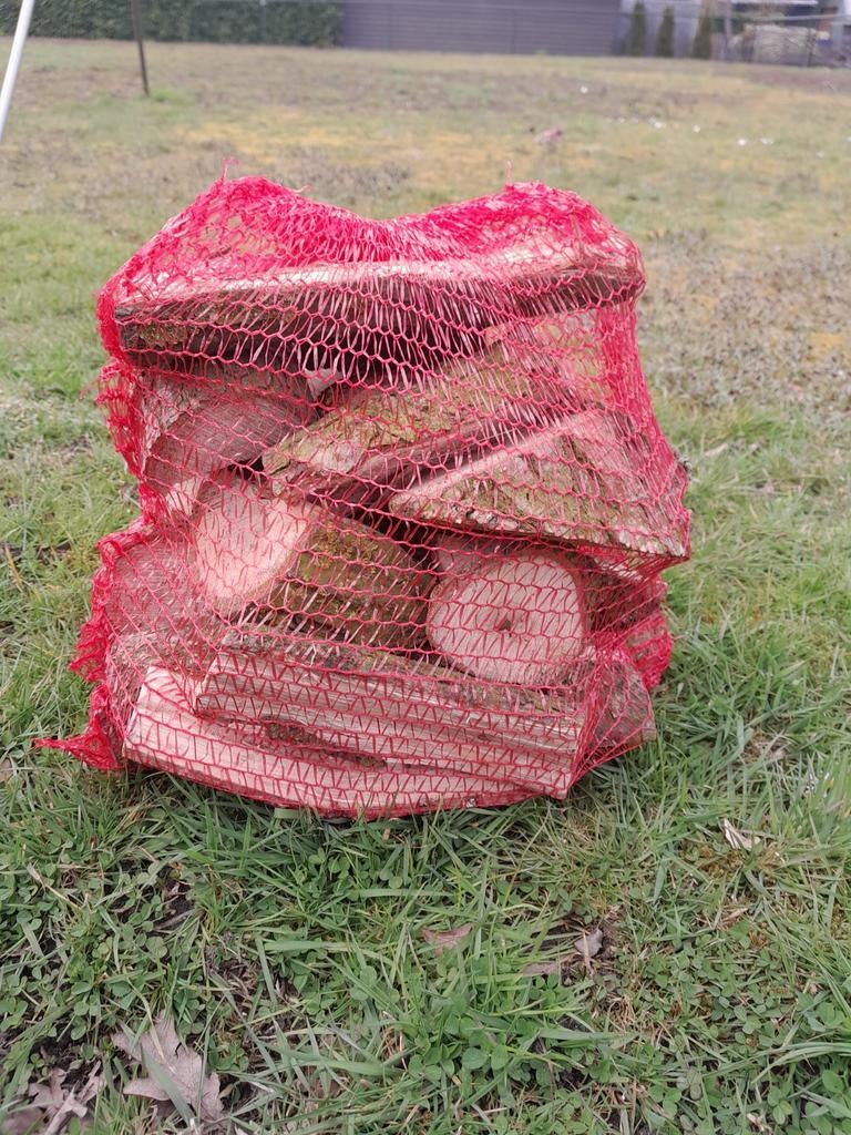 5 kg vers eiken brandhout/haardhout, Tuin en Terras, Haardhout, Minder dan 3 m³, Ophalen, Eikenhout, Blokken