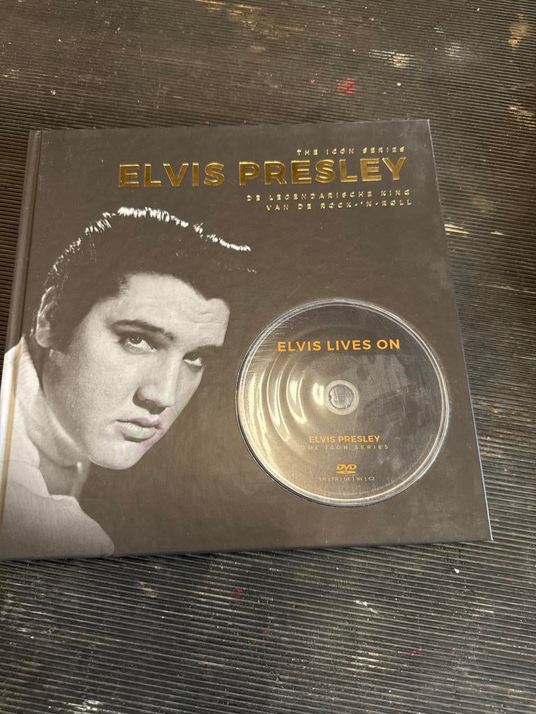 Elvis Presley: The Icon Series - Boek + DVD Rock 'n Roll, Ophalen, Zo goed als nieuw, Artiest
