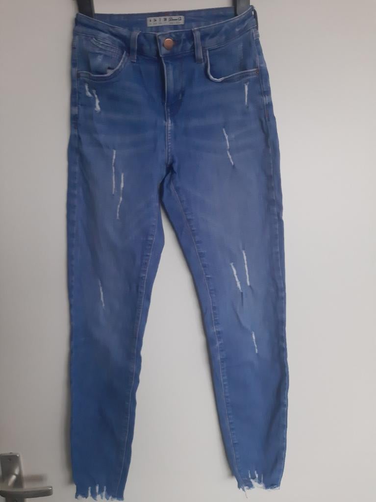 Spijkerbroek Denim Co NIEUW!!!, Kleding | Dames, Spijkerbroeken en Jeans, Blauw, Nieuw, Ophalen of Verzenden, W27 (confectie 34) of kleiner