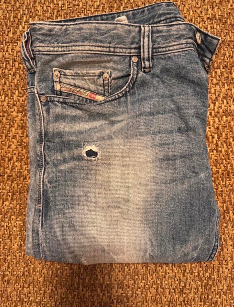 Diesel industry - spijkerbroek, Verzenden, Zo goed als nieuw, Blauw, W32 (confectie 46) of kleiner