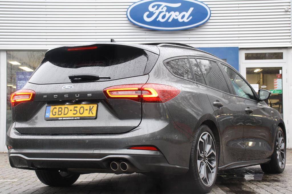 Ford Focus Wagon 1.0 EcoBoost Hybrid ST Line X, 12 maanden, Gebruikt, Origineel Nederlands, Handgeschakeld