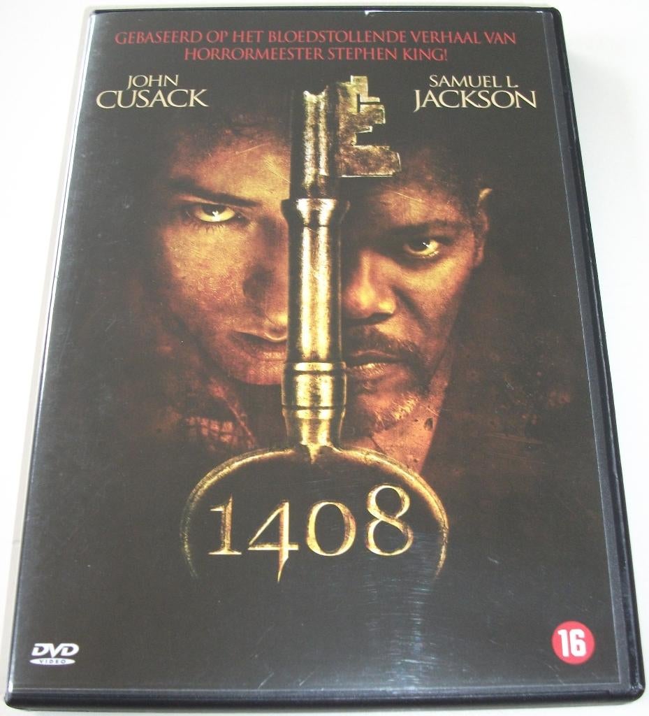 Dvd *** 1408 *** Stephen King, Cd's en Dvd's, Dvd's | Horror, Zo goed als nieuw, Overige genres, Vanaf 16 jaar, Ophalen of Verzenden